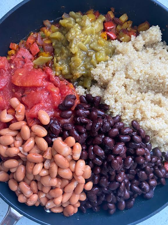 Veggie Quinoa Taco Bake Chef Jen