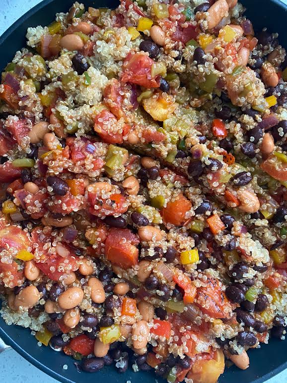 Veggie Quinoa Taco Bake Chef Jen