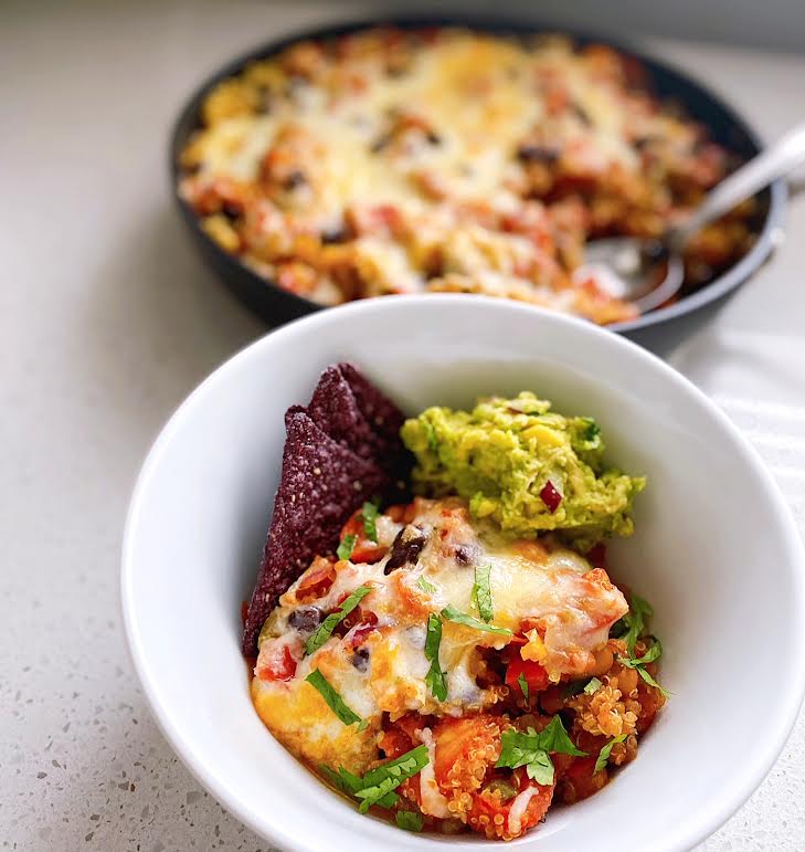 Veggie Quinoa Taco Bake Chef Jen
