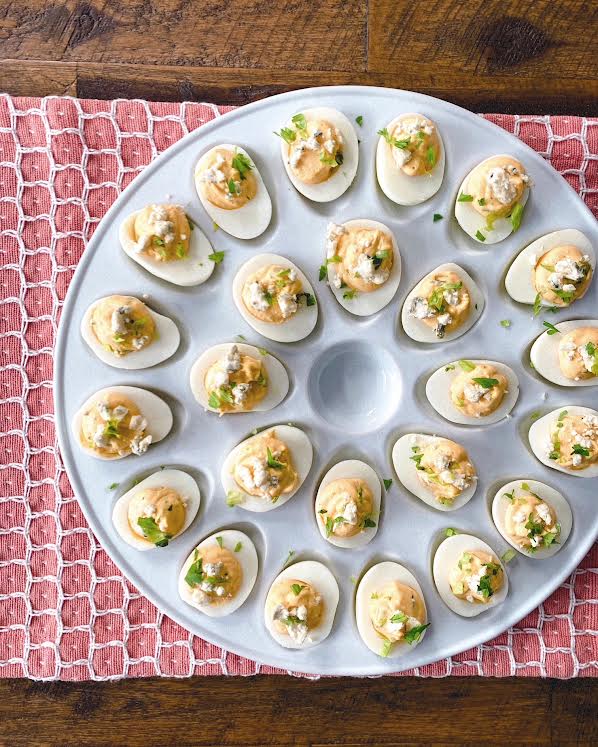 Blue Cheese Deviled Eggs Chef Jen