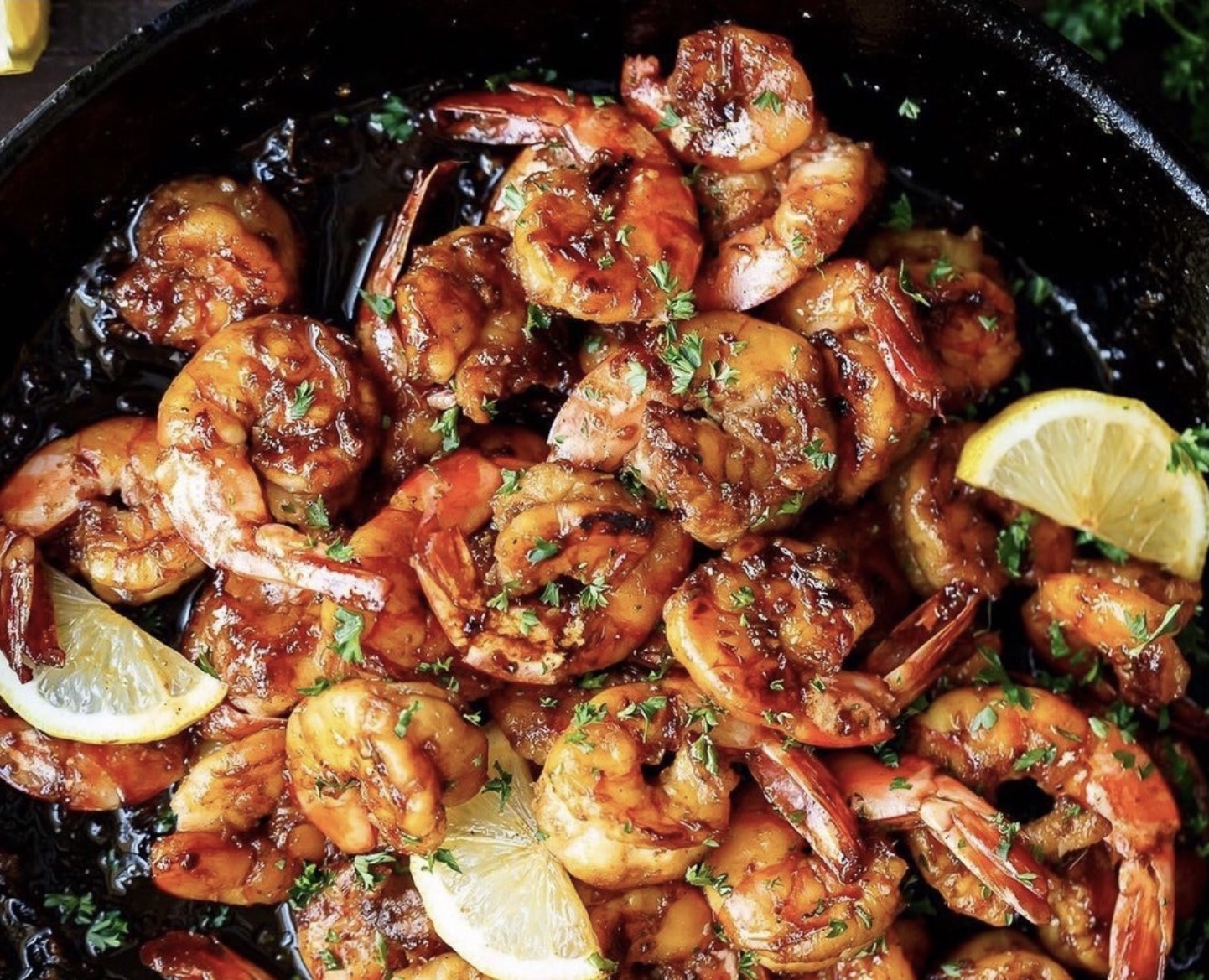 Asian Inspired Honey Garlic Shrimp Chef Khury