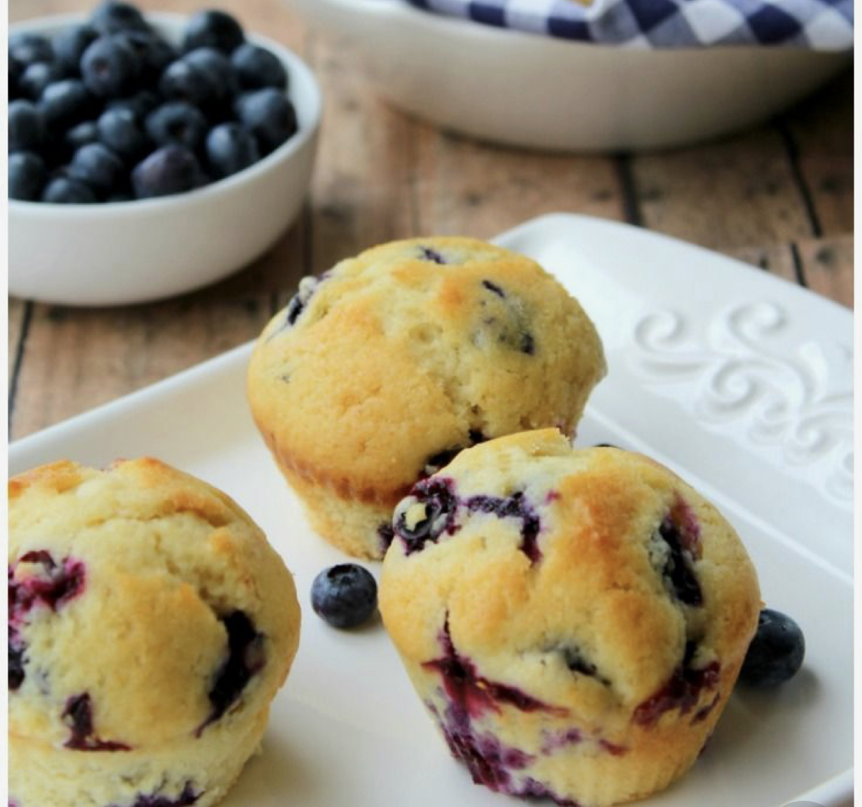 Blueberry Muffins Chef Kimber Dean