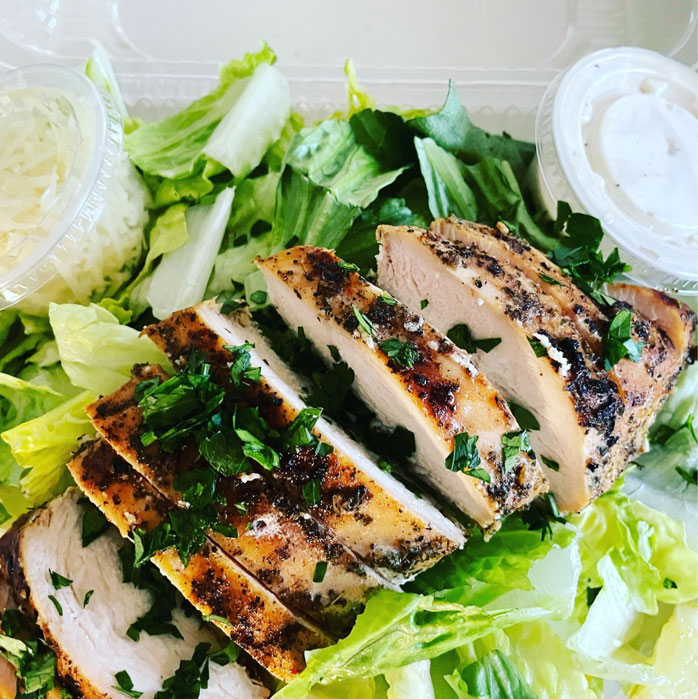 Grilled Chicken Caesar Salad Chef Kita's Kitchen
