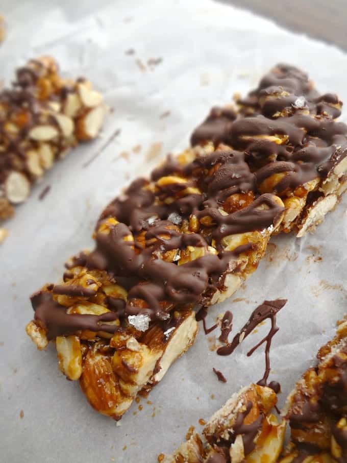 Dark Chocolate Nut KIND Bars Copy Cat