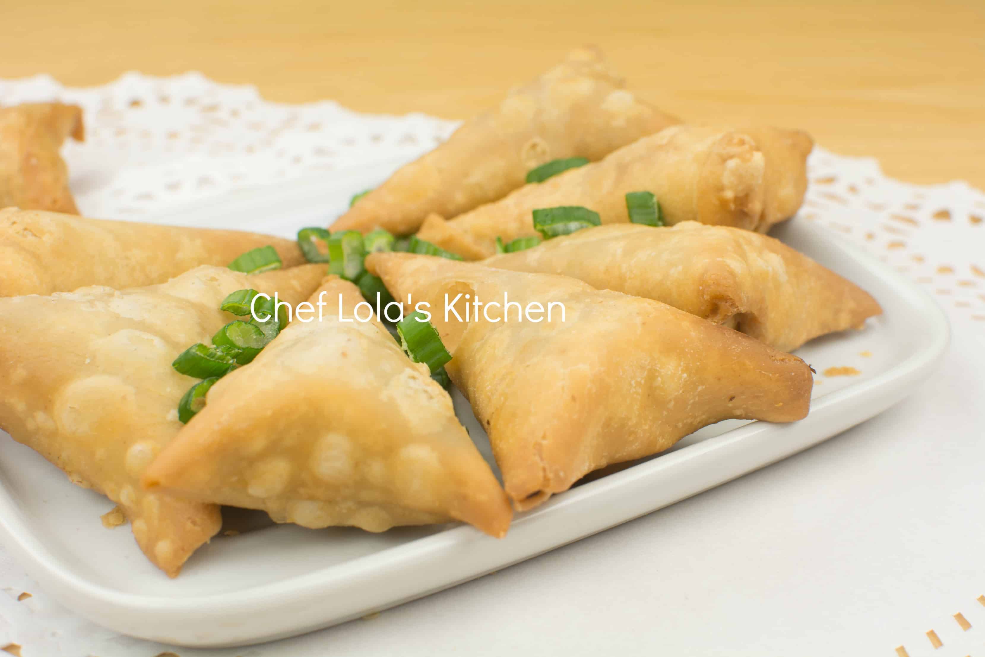 Chicken Samosa Chef Lola's Kitchen