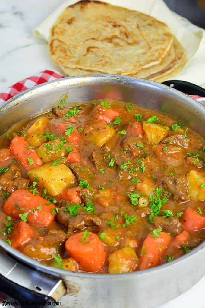 Stewed Beef Potatoes Chef Lola's Kitchen