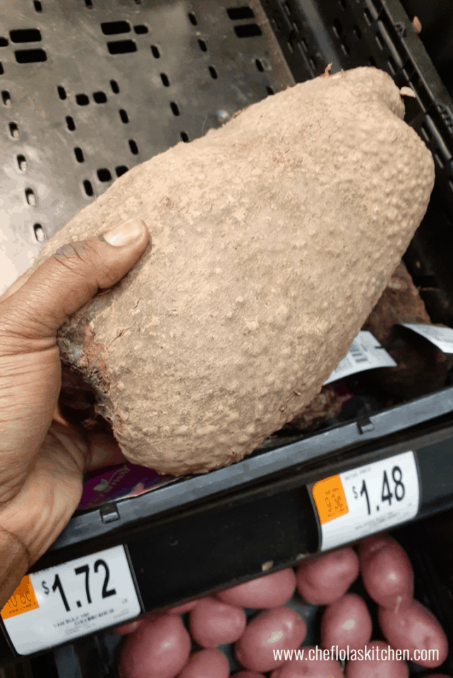 YAM TRUE YAM AFRICAN YAM Chef Lola's Kitchen