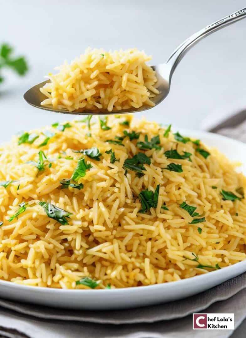 Saffron Rice Chef Lola's Kitchen