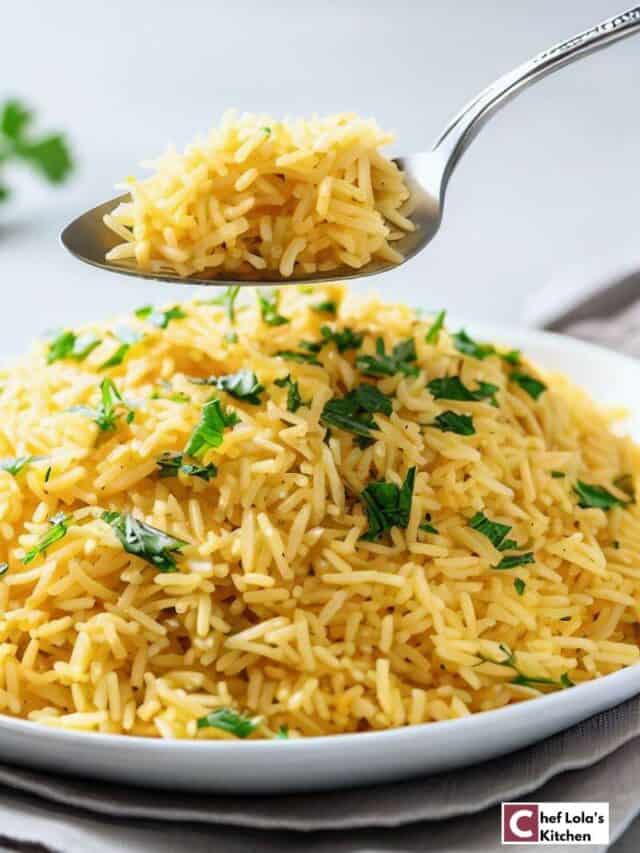 Saffron Rice Recipe Chef Lola's Kitchen