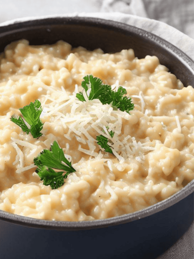 Classic Creamy Risotto recipe Chef Lola's Kitchen