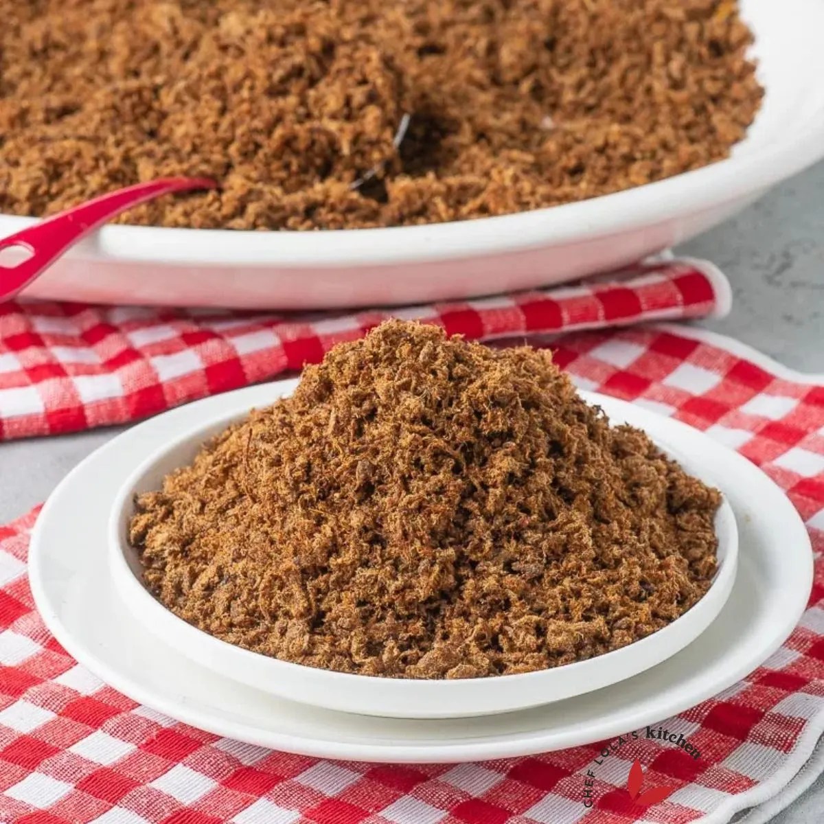 Meat Floss (Beef Floss) Chef Lola's Kitchen