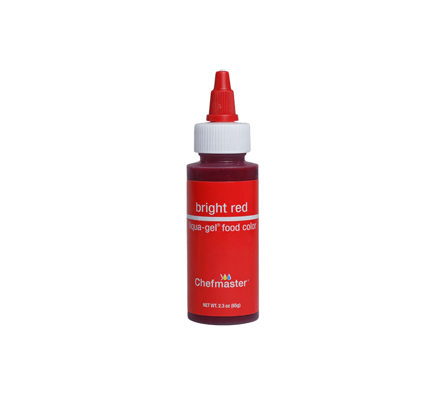 Bright Red LiquaGel® Liquid Food Coloring 2.3 oz.