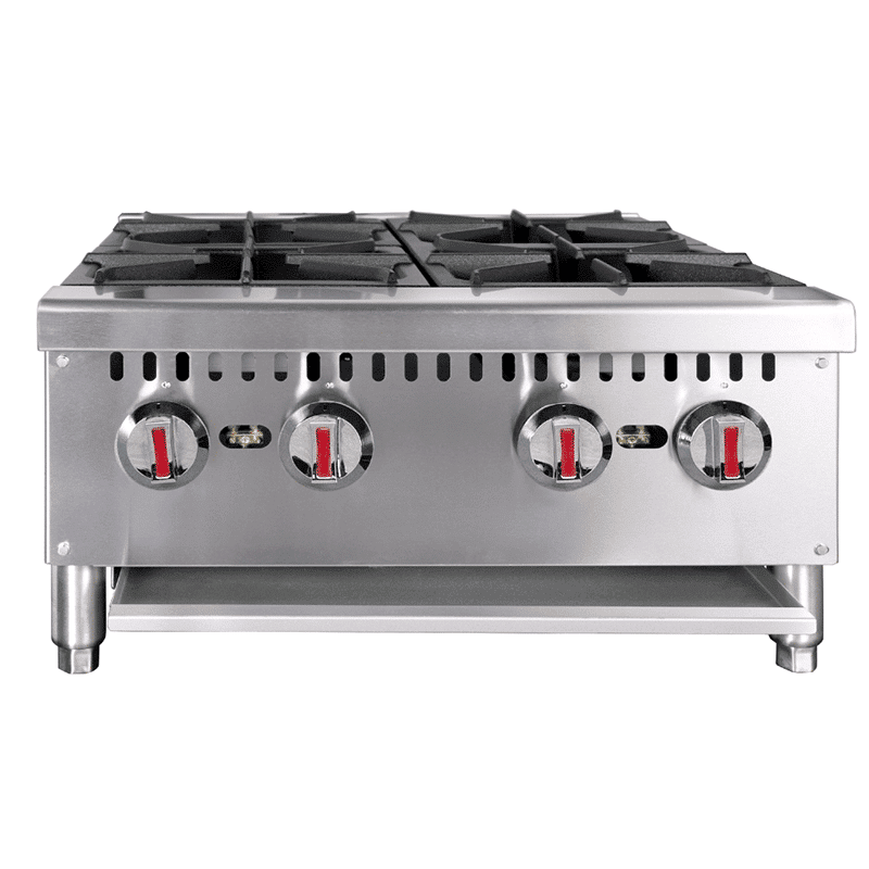 Commercial Kitchen Gas Ranges Mediumsized 4 Head Gas Range