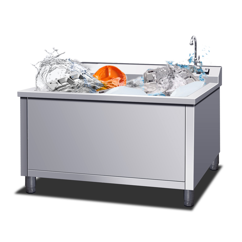 Ultrasonic Wave Dishwasher Single Sink Ultrasonic Dishwasher