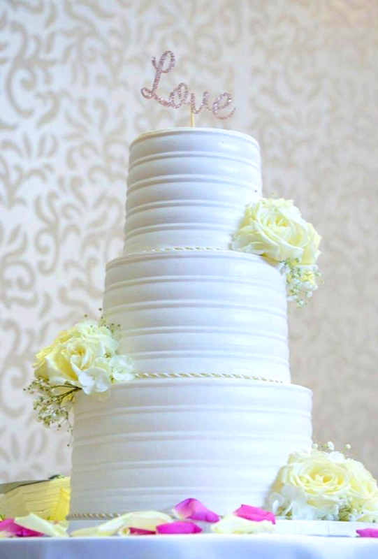 Wedding Kosker Cake Chefnessbakery
