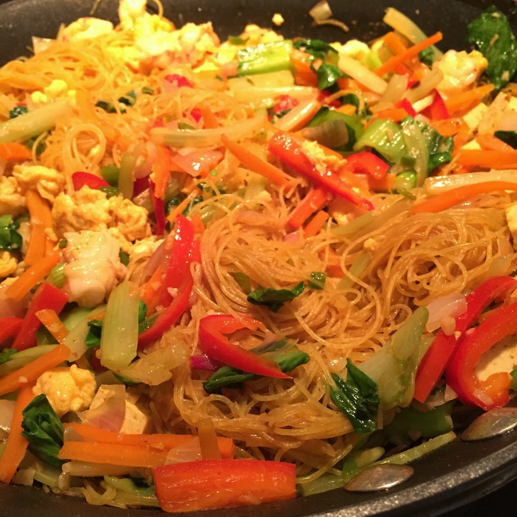 singapore noodles 2 Chef on a Boat