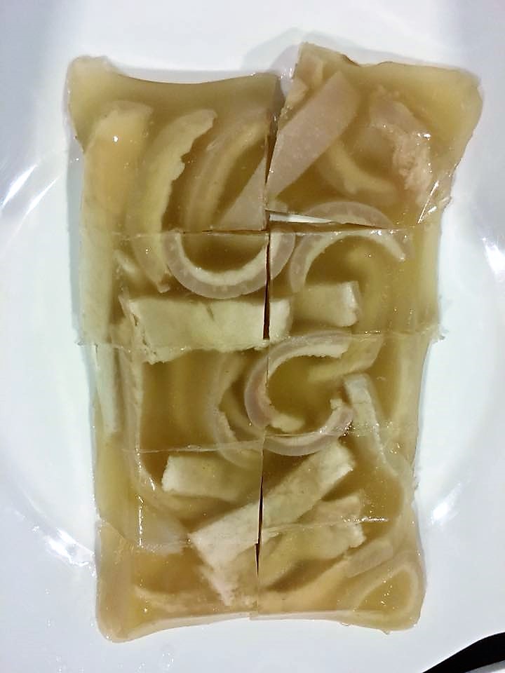 Claypot Liver, Salt Baked Chicken, Pigskin Jelly 4pax Dinner on