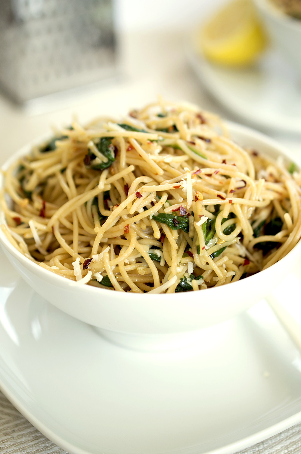 Pasta with Garlic and Oil