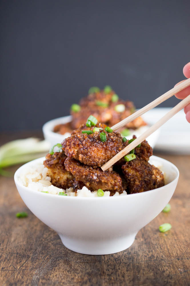 Crispy Asian Chicken Bites