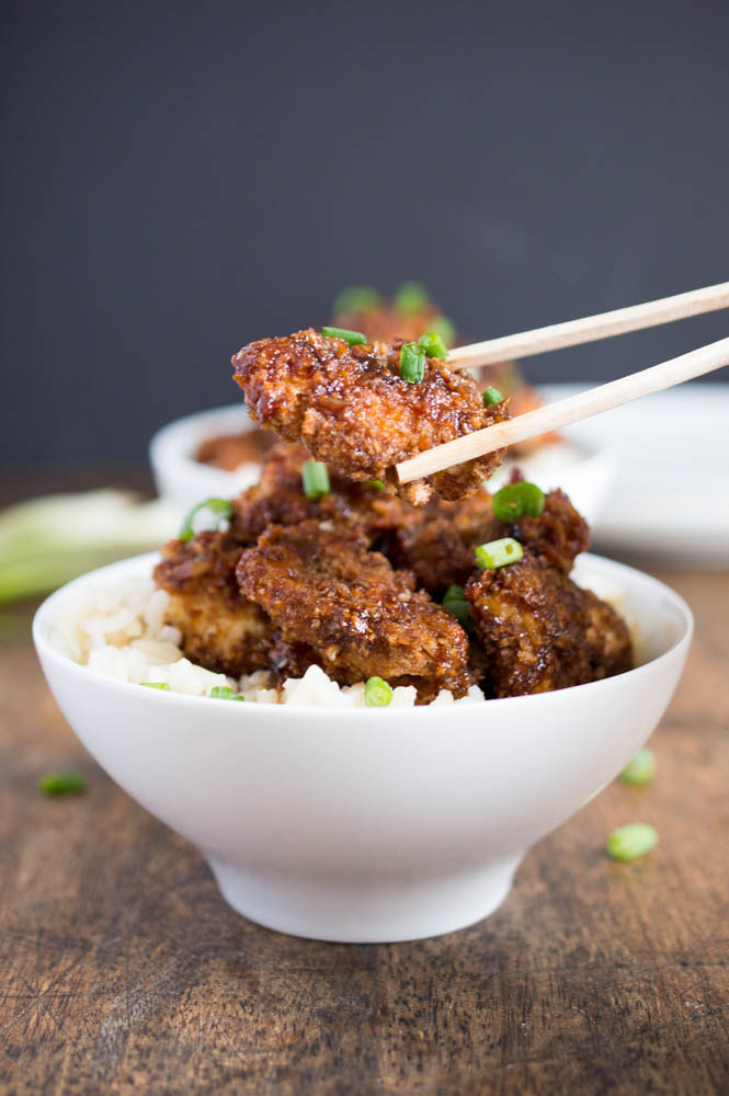 Crispy Asian Chicken Bites