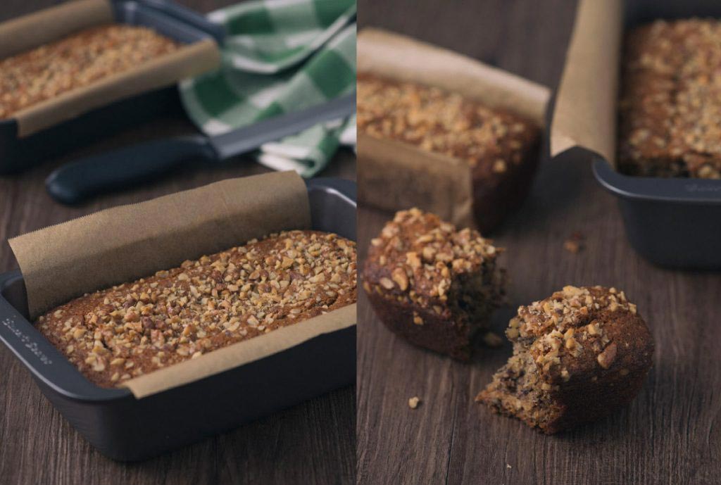 Banana Bread With Walnuts Chef Sheilla The Soulful Kitchen Diva