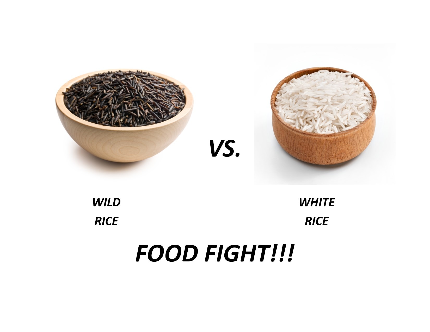 FOOD FIGHT!! RICE Wild vs. White Chef's Mandala