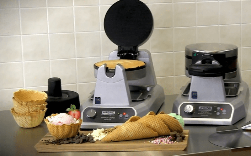 Waffle Cone Maker 3000 Blue Star at Anastasia Santiago blog