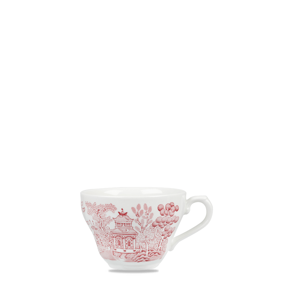 Cranberry Willow Tea Cup 7oz Chefs Tableware