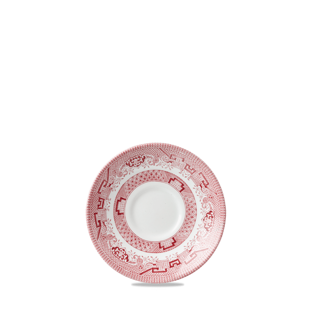 Cranberry Willow Saucer 14.1cm Chefs Tableware