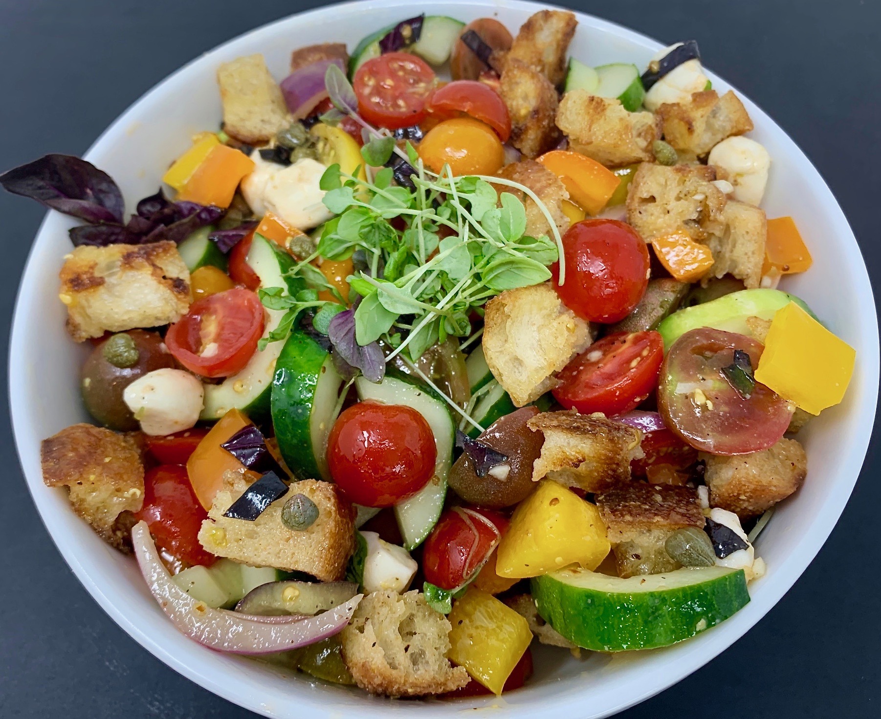 Classic Italian Bread Salad Chef Veera