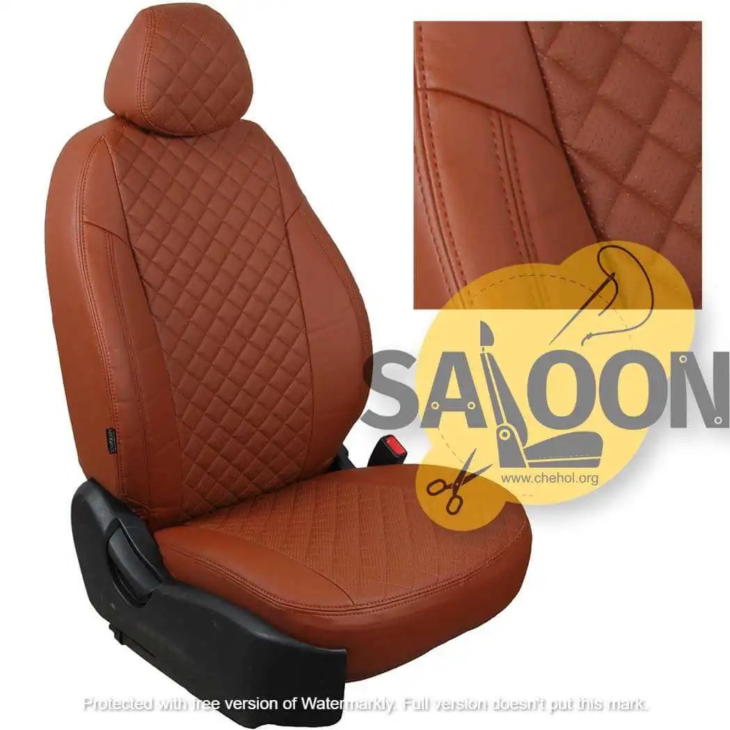 Brown Toyota seat covers ⋆