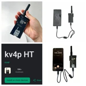 KV4P-HT 2.0 VHF/UHF — PLUG & PLAY ANDROID HAM RADIO TRANSCEIVER