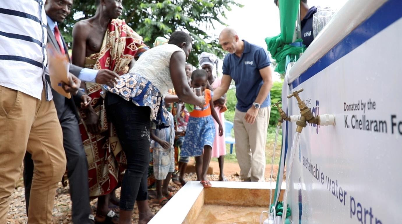 Project Maji, Ghana Access to safe water Chellaram Foundation