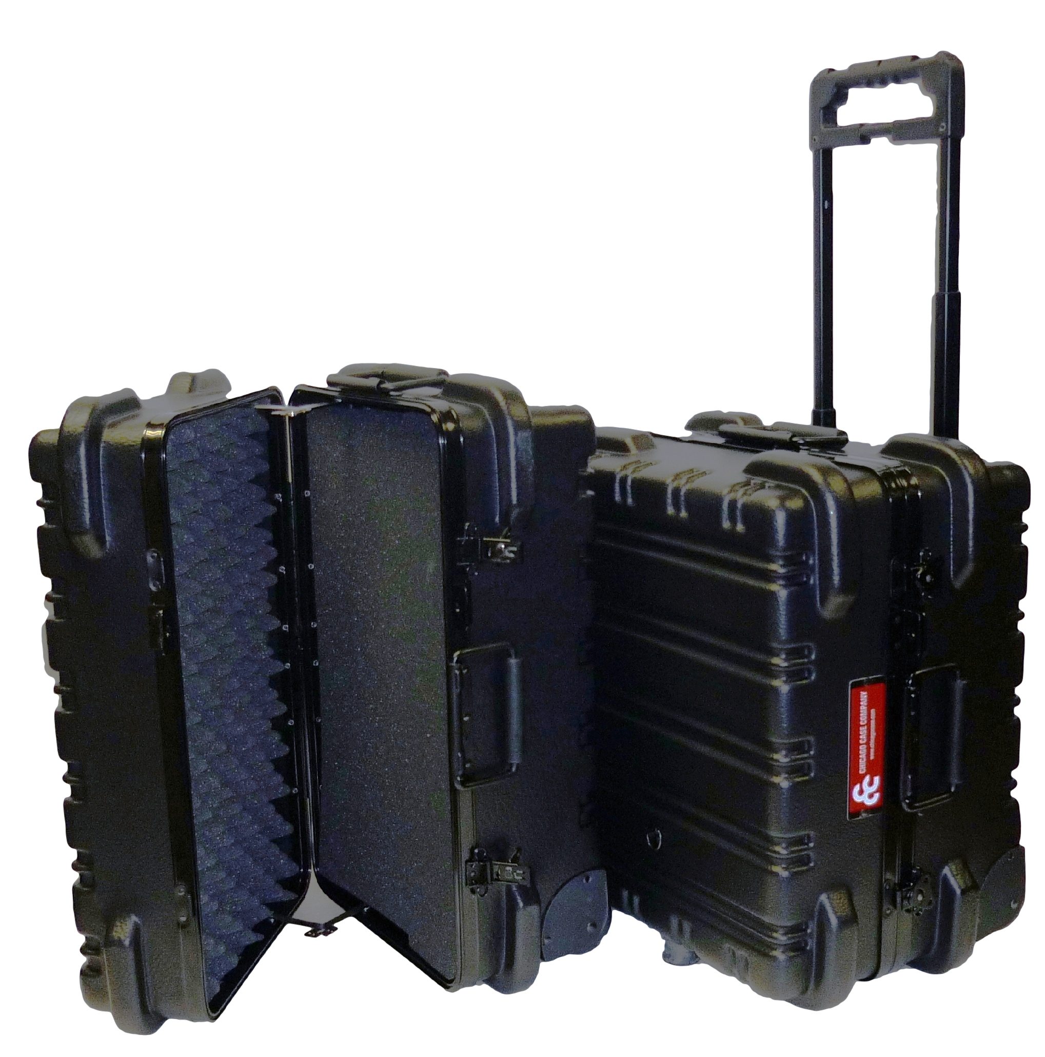 958514 ATA Style Wheeled Indestructo(R) Shipping Case CH Ellis