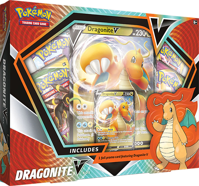 ** PreOrder Pokémon TCG Dragonite V Box Geek Retreat