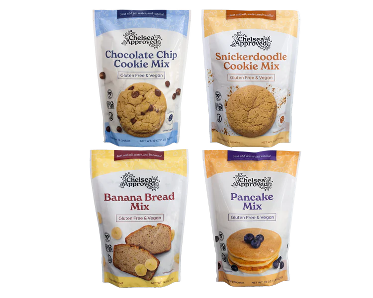 Original Vegan & Gluten Free Baking Mixes MultiPack (4 Bags) Chelsea
