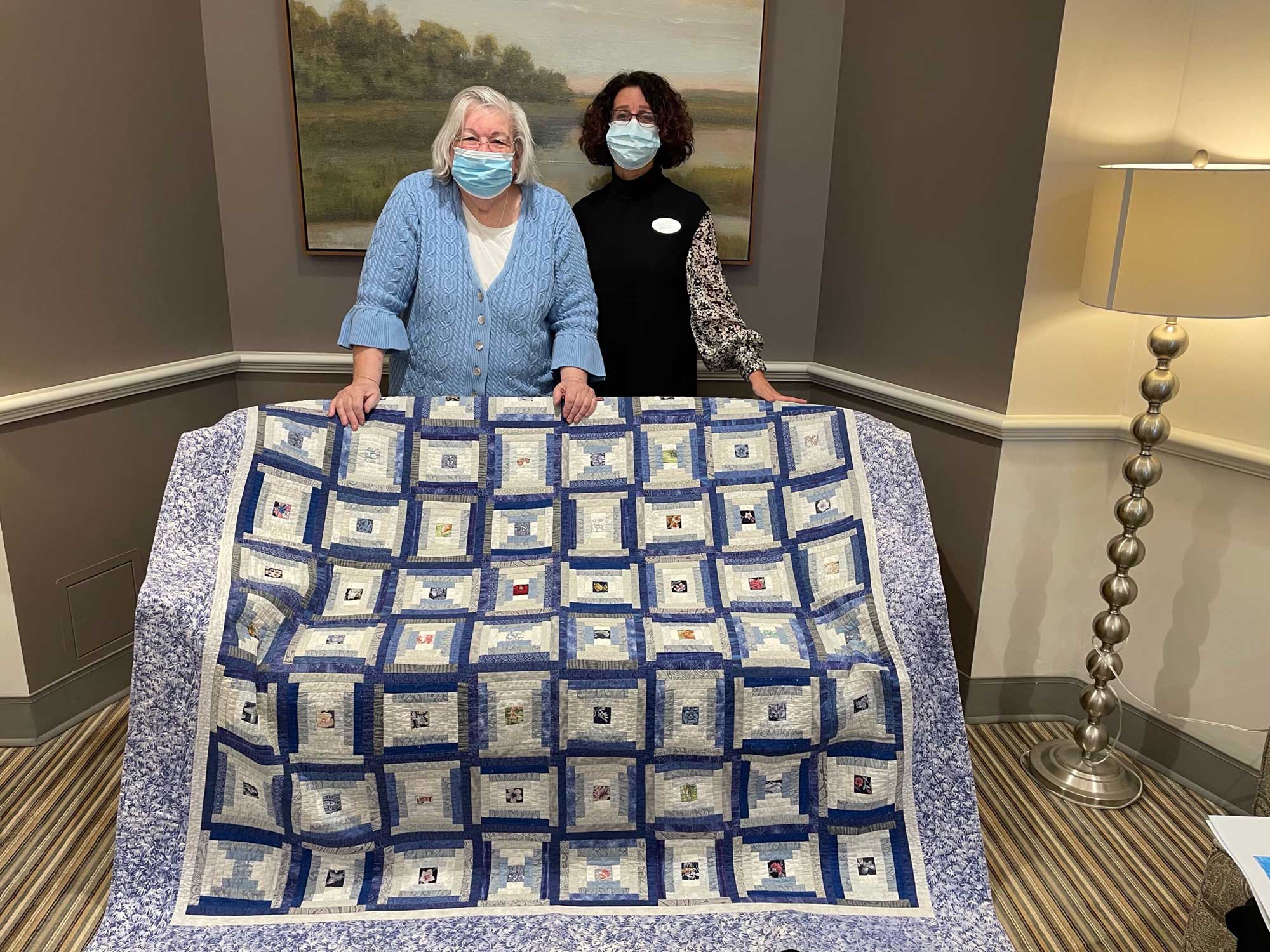 Kaplan Estates Resident Ruth Riceman Explores the Fine Art of Quilting Chelsea Jewish Lifecare