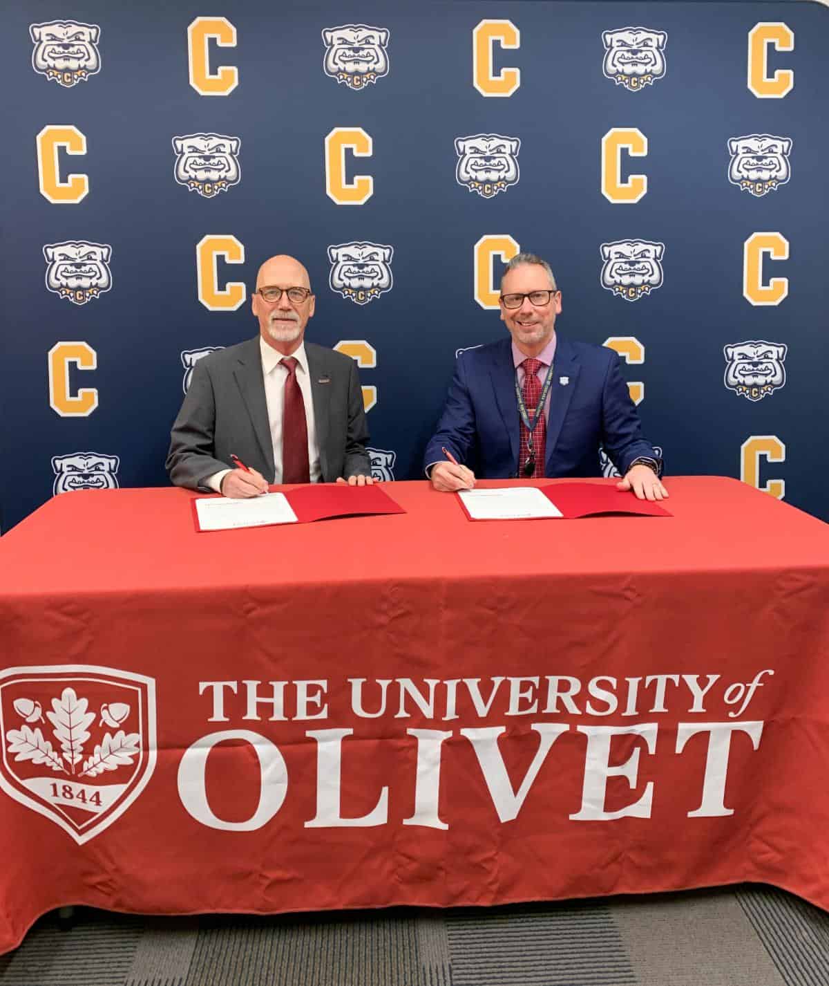Chelsea School DistrictUniversity of Olivet Ink Admissions Agreement