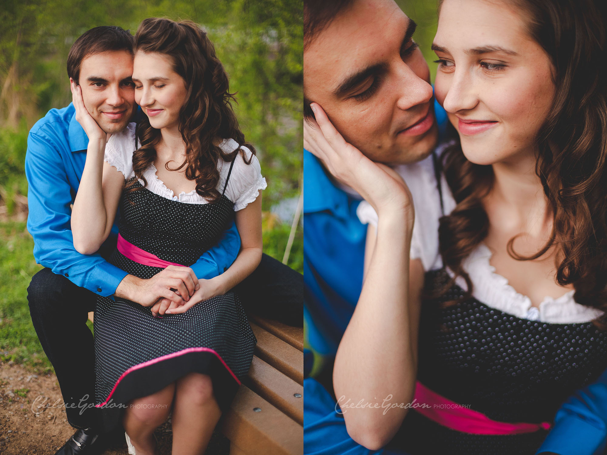 Yana + Daniel Harrisonburg VA Couple Photographer Chelsie Gordon Photography