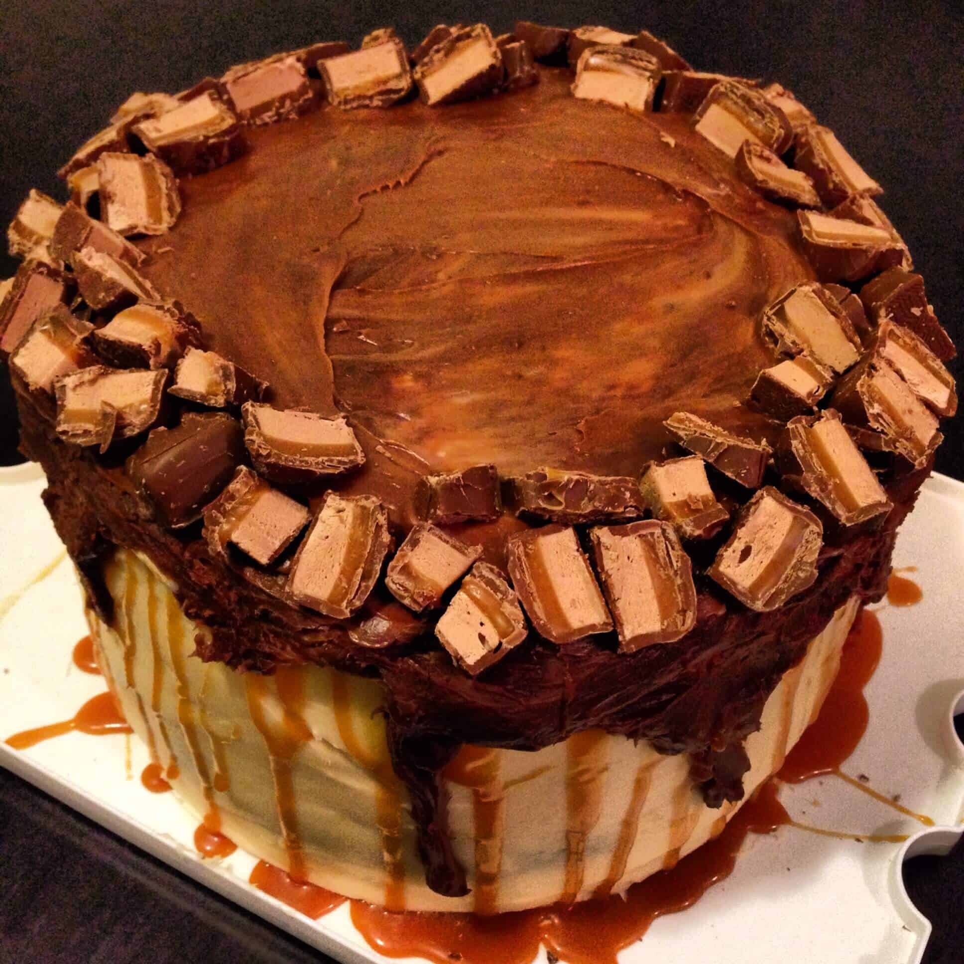 milky way cake with box mix Micah Lang