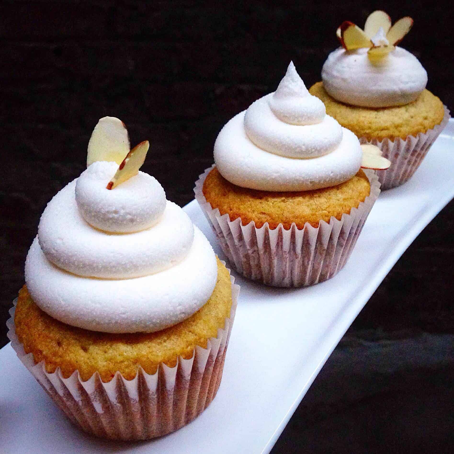 Gluten Free Almond Cupcakes Chelsweets