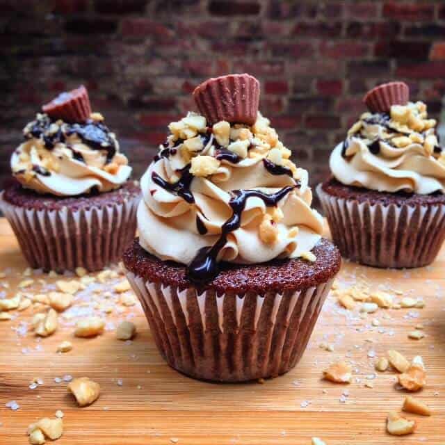 Reeses Chocolate Cupcakes Chelsweets