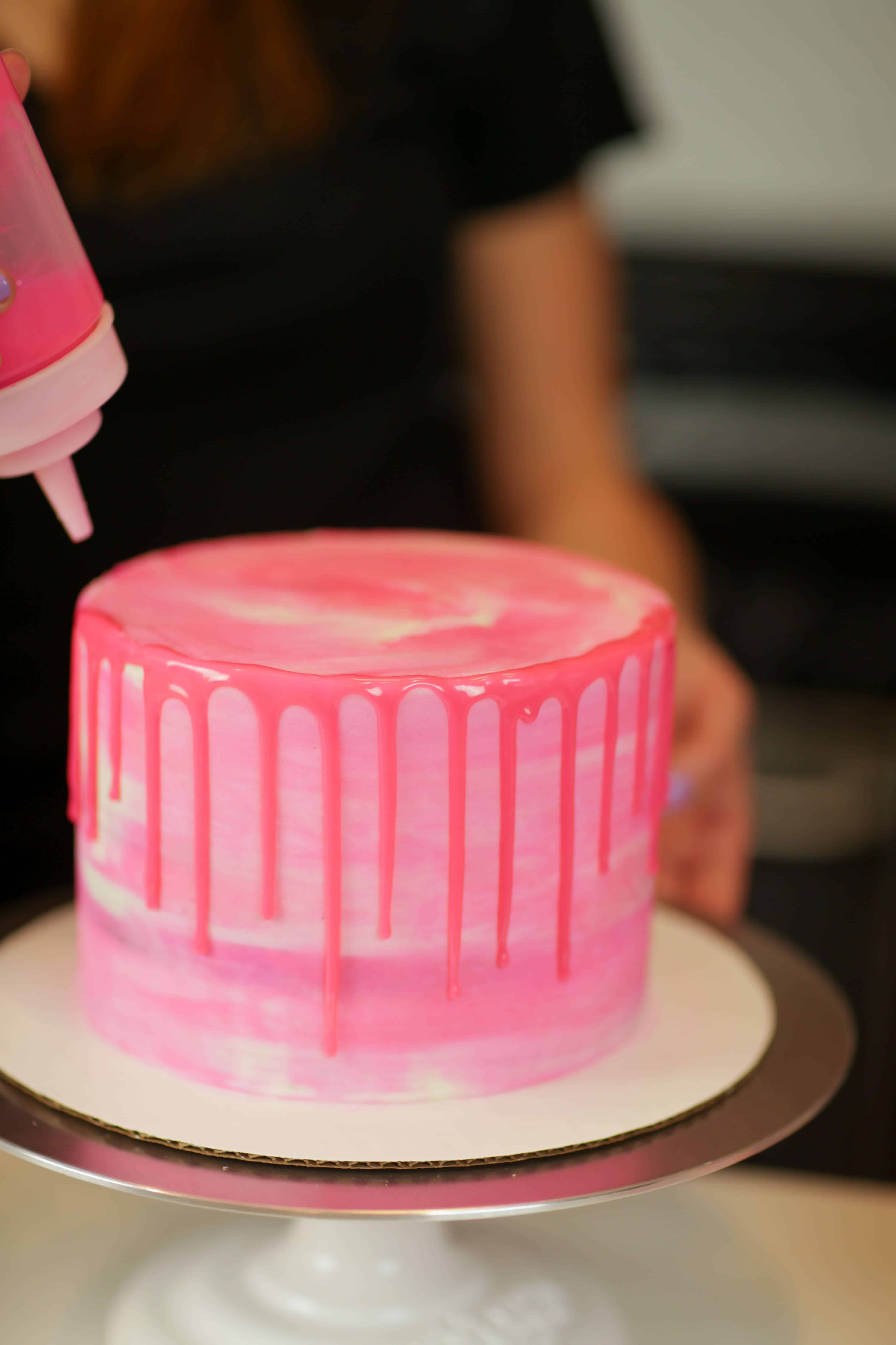 Colored Drips Easy Two Ingredient Recipe & Tutorial