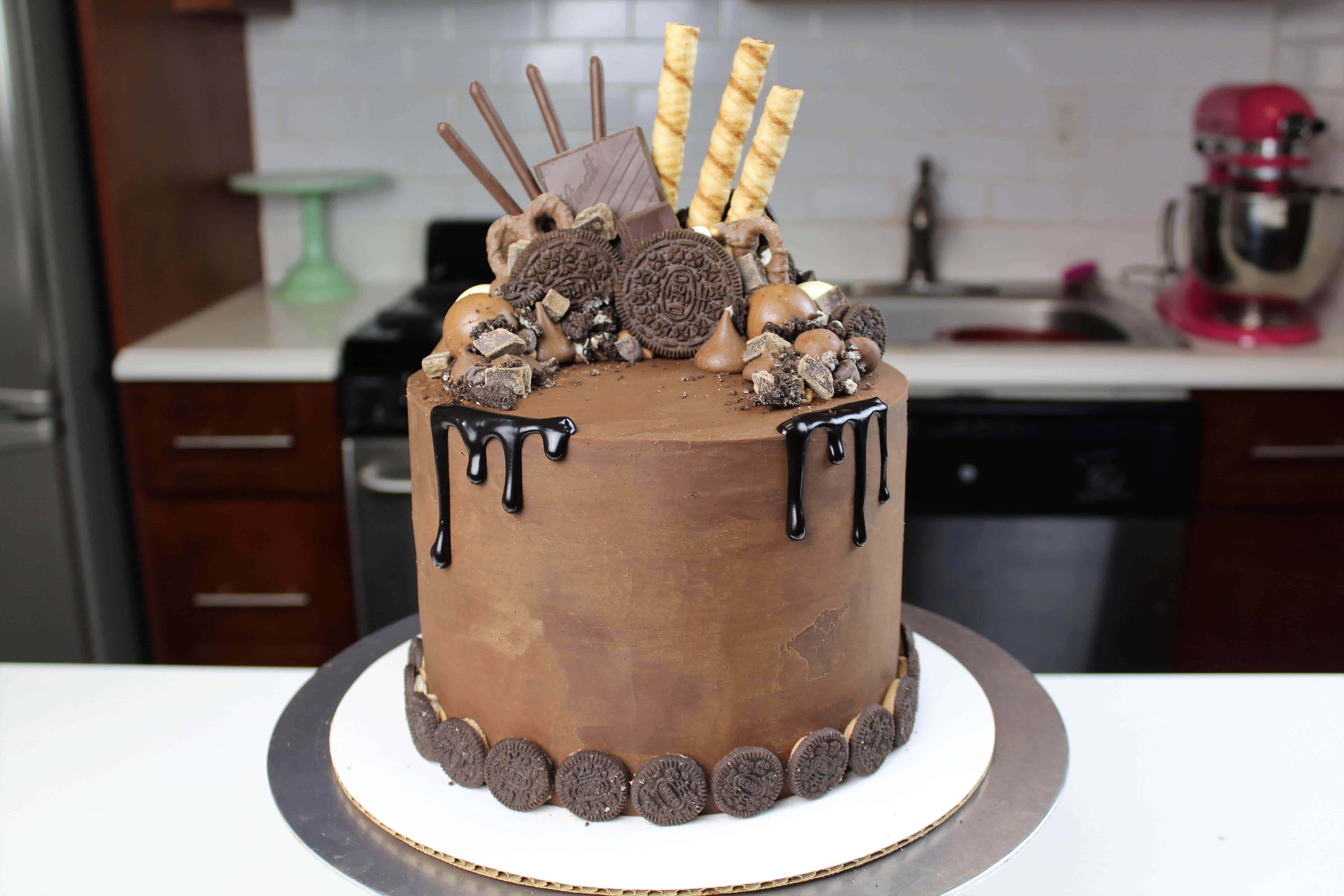 Chocolate Overload Cake Chelsweets