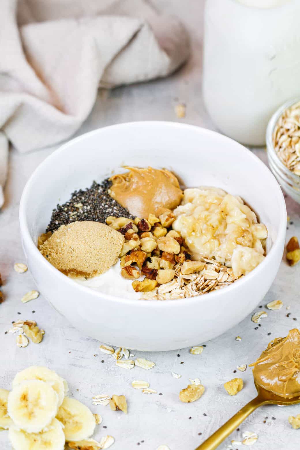 Banana Overnight Oats The Best Make Ahead Breakfast