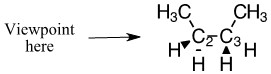 9.1: Question 9.E.1 PASS - butane Newman projection, bond rotation