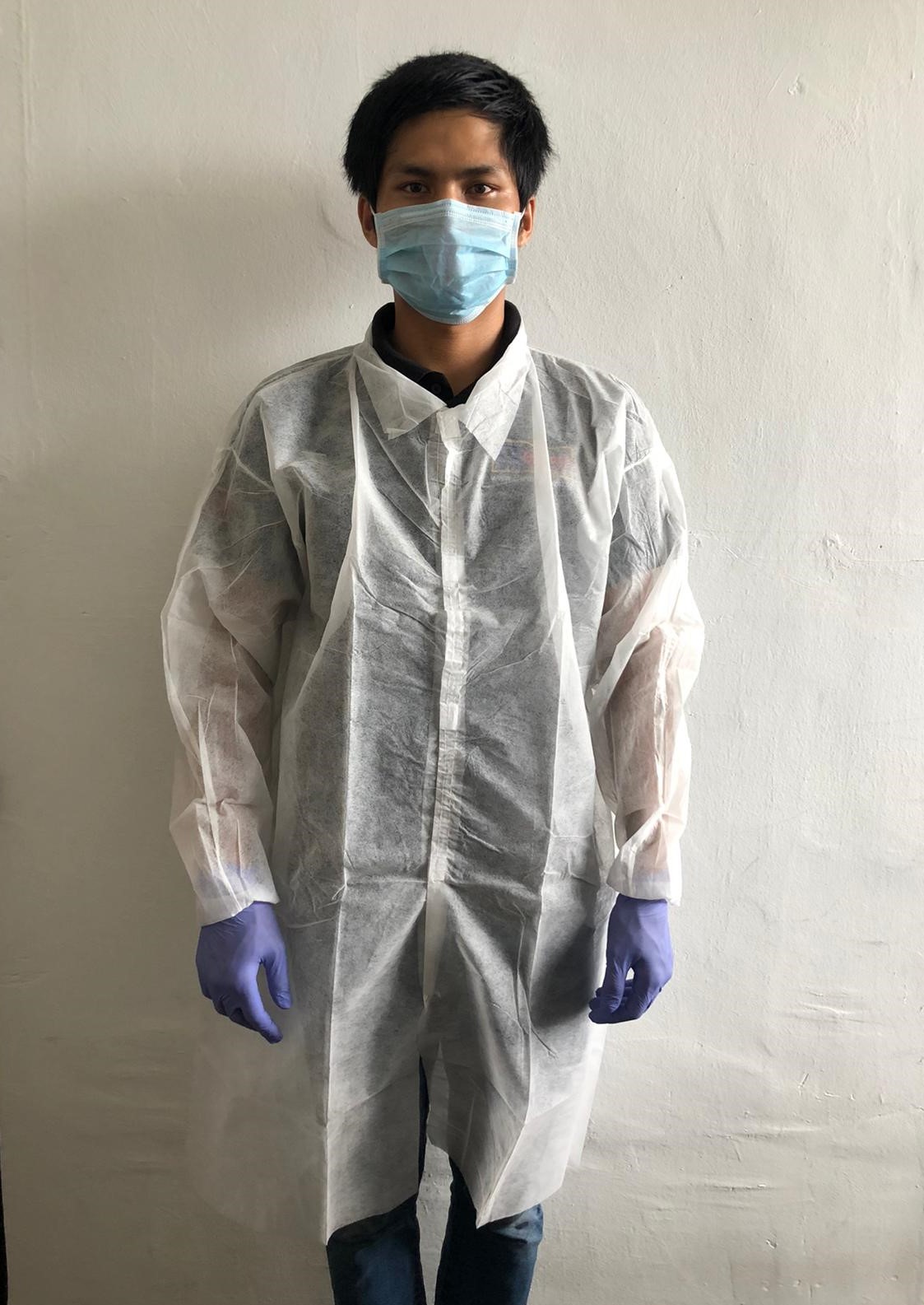 Disposable Lab Coat Chemdex Technologies and Industrial Solutions