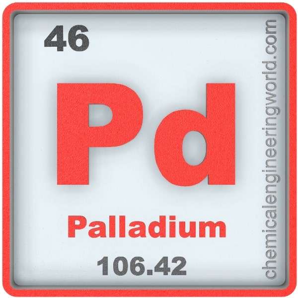 Palladium Element Properties and Information Chemical Engineering World