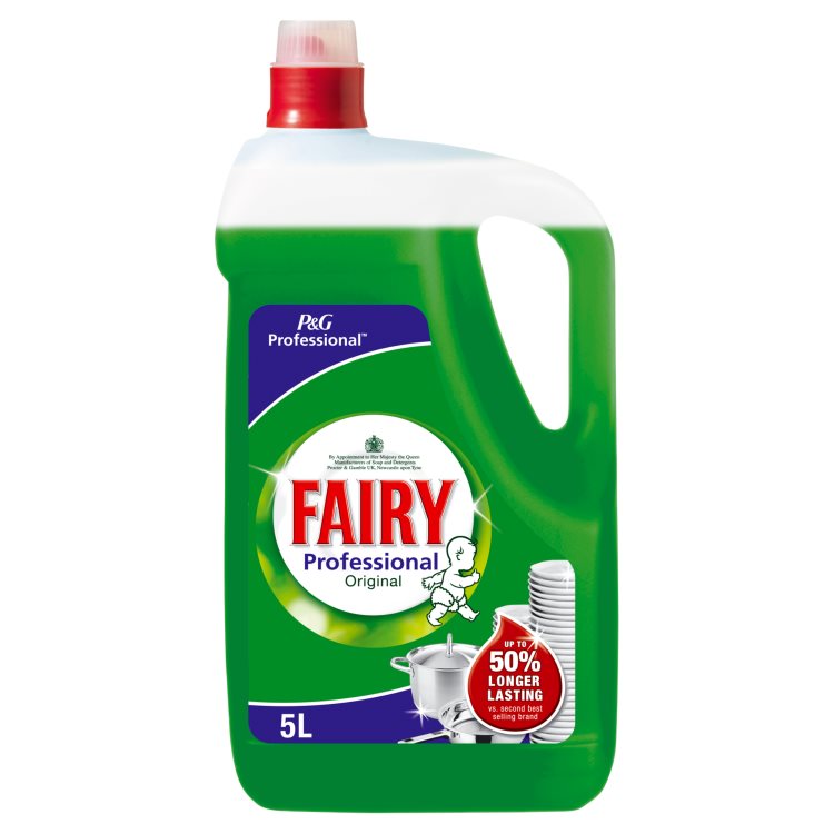 Fairy 5 Litre Washing Up Liquid Chemical Solutions