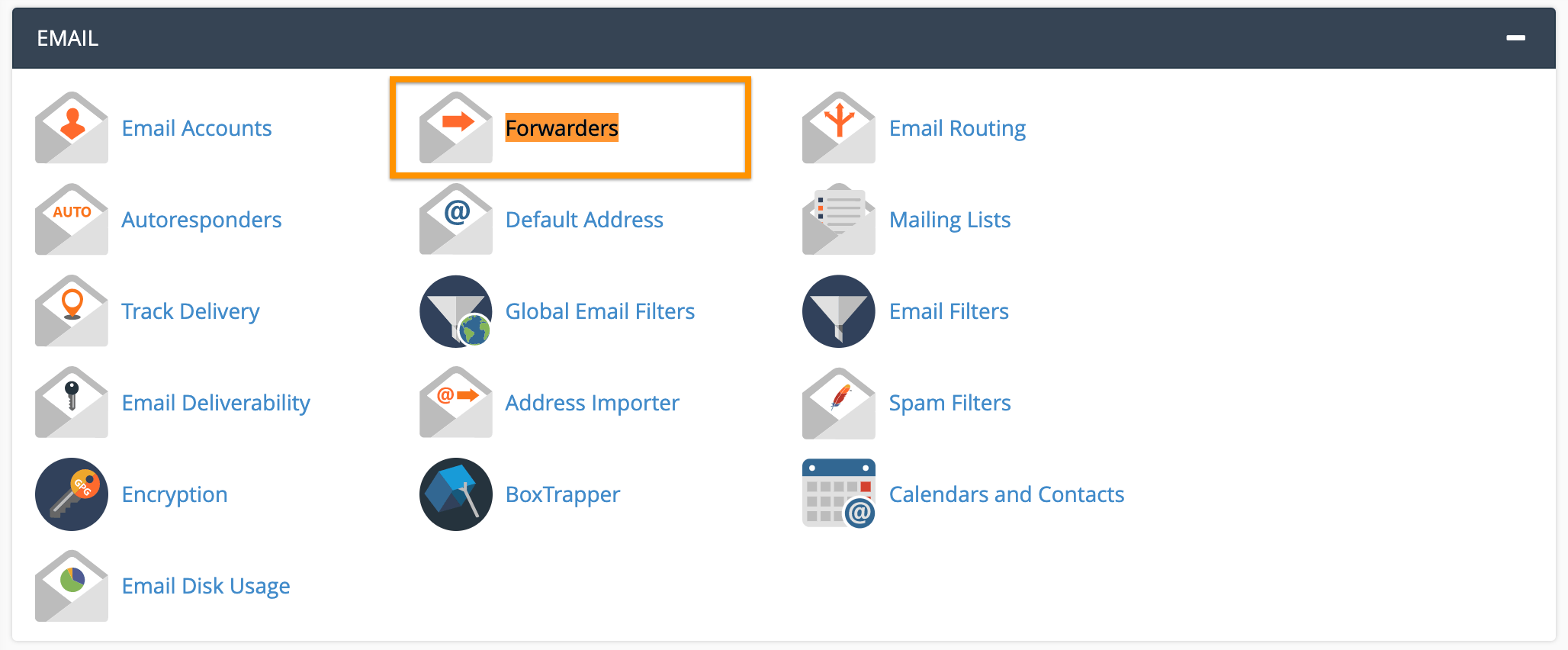 How to Create an Email Forwarder in cPanel